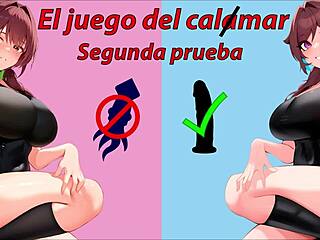 Squid Game: Joi's second skin Masturbation test in Spanish