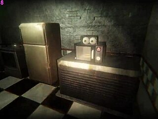 Fap Nights: The animated game in Animatronics mode