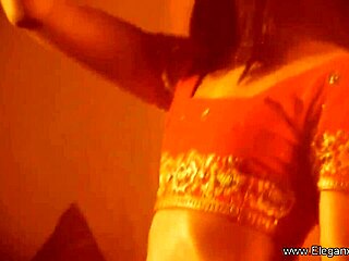 Classic Indian Beauty Strips with Erotic Teasing Moves