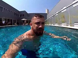 Married woman has sex with unknown pool cleaner