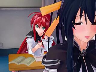 高中DxD NTR疯狂2短预告片在Sheer Fantasyking3上