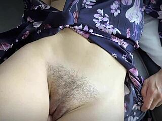 Stepson’s playful teasing leads to a messy, hairy pussy fucking and a cum shot