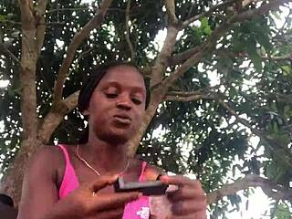 Crazybitch loves unboxing packages in sexy outfits in front of strangers.