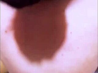 Shy college girl's tight pussy requires lubricant for sex
