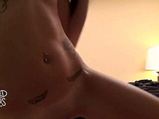 First time sex in a homemade video: skinny teen gets cum inside her mouth