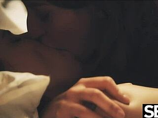 Redhead Lesbian Sucks and Makes Girlfriend's Big Tits Bounce