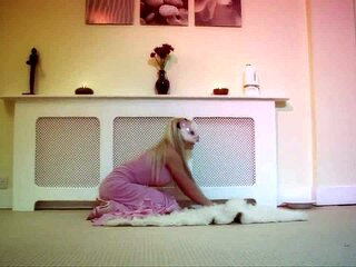 Lovely Masked Slave Fucked Missionary By Master