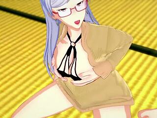 Jerk off instructions for Seiko Ayase in Dandadan anime