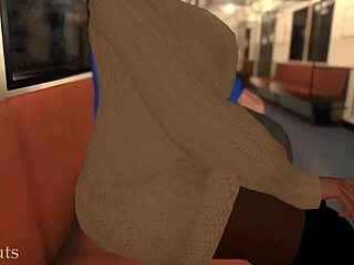 Vipsluts Horny Latina BBW Railed Hard on Train