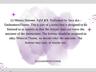 F4m femdom joi-denial 1of12