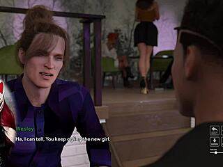 Steps of debauchery - 1 playful fox enjoying upskirts