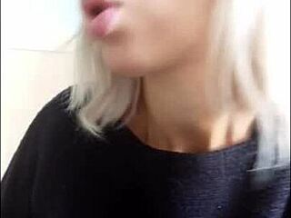 smokin sexy hot babe in private sensual reality fetish dress