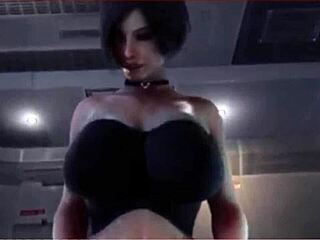 3d animation shows her taking hard anal pounding relentlessly