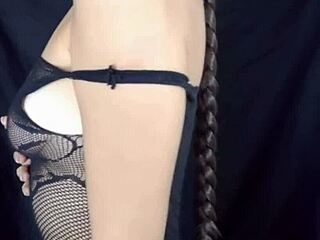 Real Nipple Orgasm For Cute Teen 18+ With Pigtails And Natural Tits