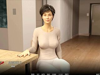 Visual novel with interactive choices and multiple endings