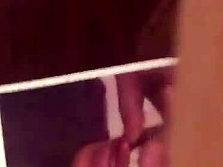 i made a cum tribute for my lovely slut maria while masturbating to her