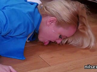 Nasty Chick Taken in BUTT HOLE ASYLUM for PAINFUL Therapy!