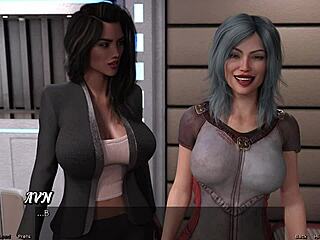 Busty Ebony MILF Jealous After Banging Friends in Stranded Space 110?