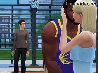 girlfriend cheats with basketball player before boyfriend