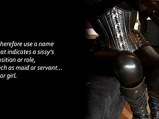 House Rules Teach Sissy Proper Anal Behavior