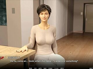 Visual novel with interactive choices and multiple endings