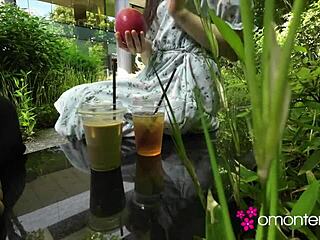 I gave asian girl blowjob and she loved it oops