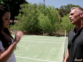 Hell Yeah! Young Stepdaughter Pussyfucked Hard After Tennis Match!