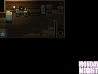 3D game with a hot blonde for a handjob and more