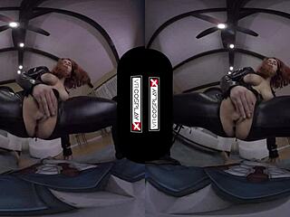 Does Black Widow ride your cock in VRcosplayx?