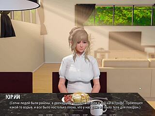 Hell Yeah! Blonde Teen Shines in Cartoon Action