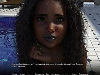 Ebony Whore Rides Hard in WVM Part 8 Gameplay