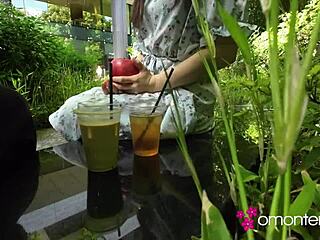 I gave asian girl blowjob and she loved it oops