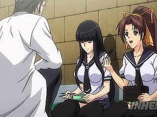 Young beauty with perfect body goes to the doctor – uncut hentai