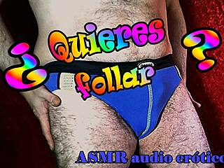 Hey, wanna bang with this hot ASMR audio in Spanish?
