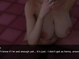 3D game with lesbian toy play and MILF action