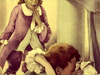 What secrets lie in vintage erotic illustrations?