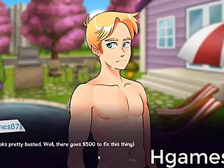 life in woodchester part 2, where the characters date and play games