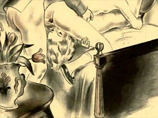 What secrets lie in vintage erotic illustrations?