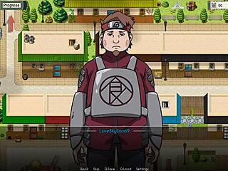 Huge cock loving Kunoichi trainer in Naruto style
