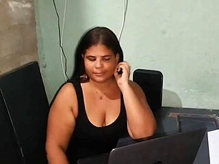 Chubby Colombian teen gets her big ass pounded by stepdad