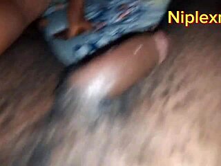 Beautiful woman with natural breasts in hot scene