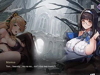 Aeons Echo 1: Big Tits Cartoon Babe in Wild Hentai Action