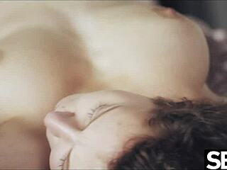 Watch Big Natural Tits Bounce During Cowgirl Ride to Orgasm