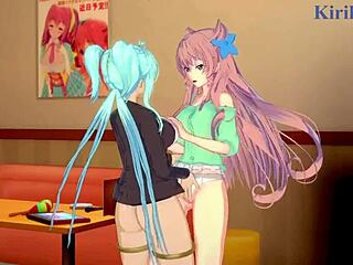 奏和玛利亚激烈女同内射操伊芙和卡格利奥斯特罗！