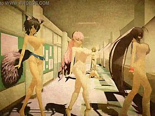 Oh no, the marine and the diamonds in a surprising dance