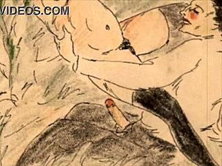 Wow! Can You Believe This Vintage Erotic Art?
