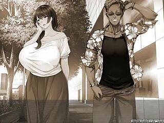 Wife's Secret NTR Hentai Game Video with Creampie and BDSM