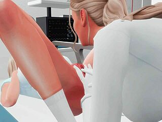 嘿，见过扶她护士用硬肛支配吗？