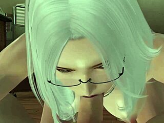 Beautiful woman with perfect body gives great blow job in this 3D hentai
