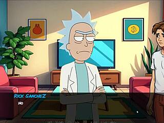 Portal Porn Demoniums Parody Hentai Game Ep 1 Mortys Sister Squirts In Shower